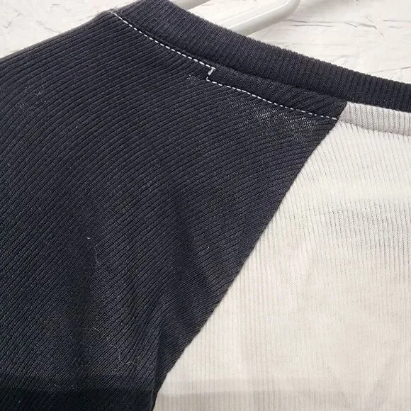 New Womens Harley Davidson HENLEY TSHIRT Size L #I67WB - Picture 5 of 7